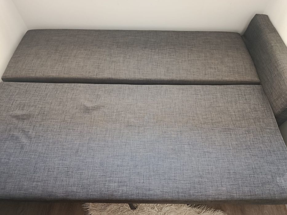 Sofa cama 3 lugares IKEA Friheten (cinzento escuro)