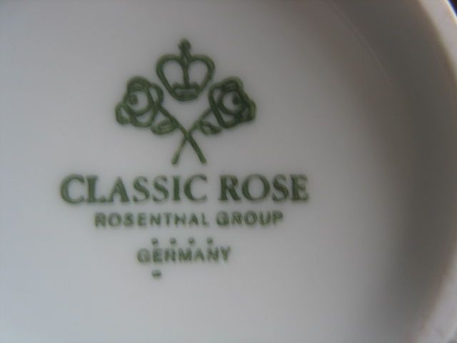 ROSHENTAL GROUP-classic rose-oryginalny porcelanowy mały wazonik