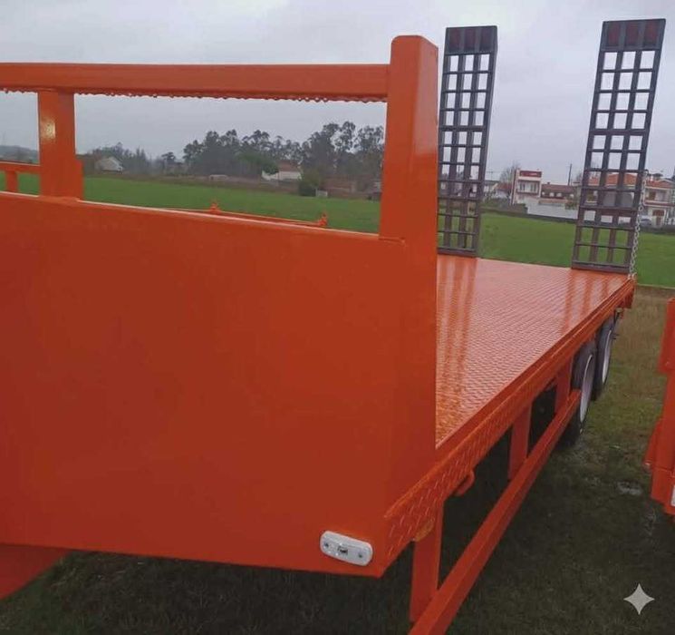 Reboque agricola estrado porta maquinas 14000 kg - Novo