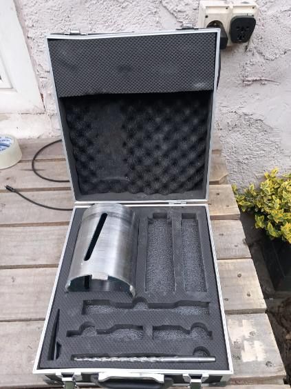 Otwornica diamentowa do betonu - 117 mm + walizka