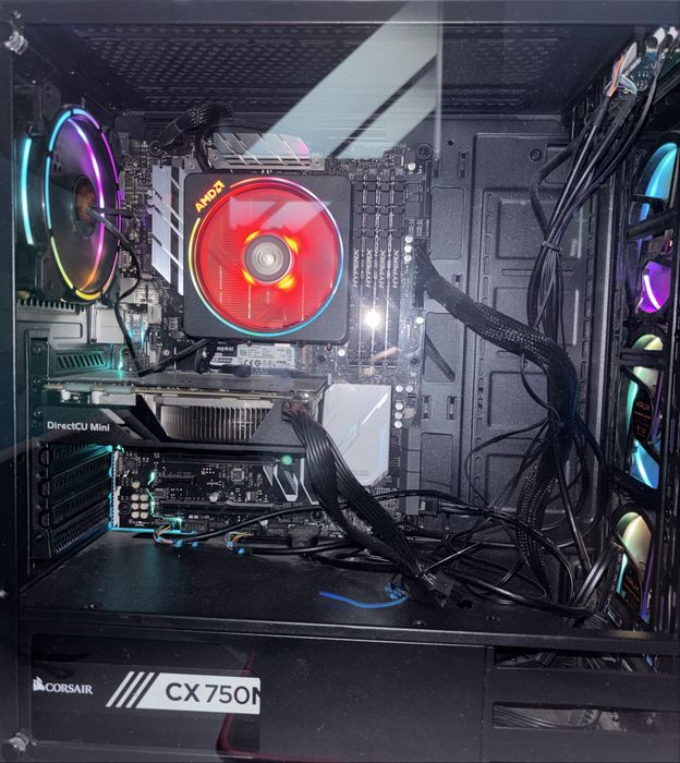 Komputer Gamingowy – AMD Ryzen 5 1600X | GTX 970 | 16GB RAM | NVMe SSD 500GB