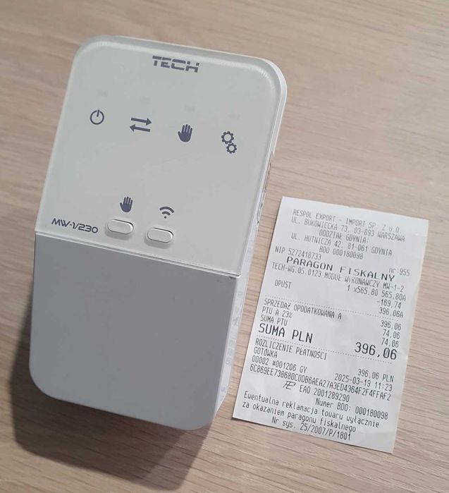 Bezprzewodowy moduł wykonawczy MW-1 230