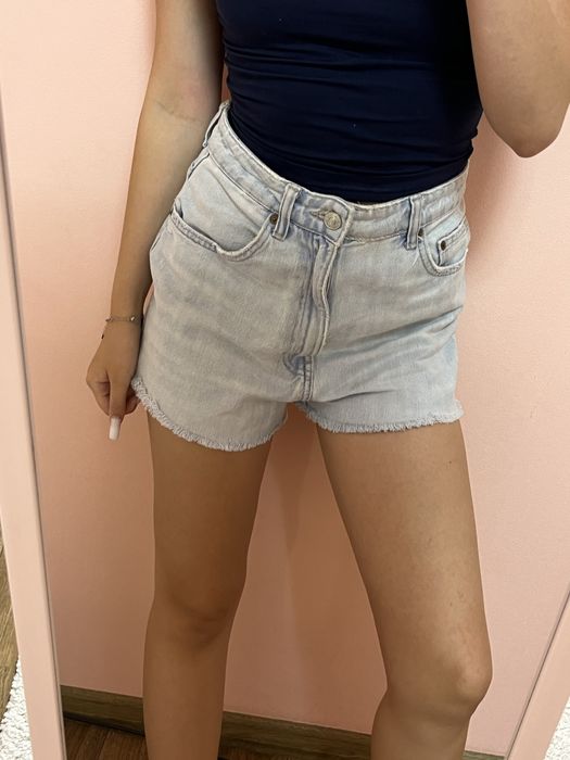 джинсові шорти zara, 36 розмір