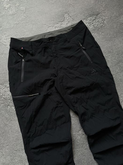 Odlo 36 S wmns жіночі чорні карго трекінгові спортивні штани аутдор