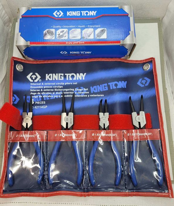 Набор съемников стопорных колец  KING TONY