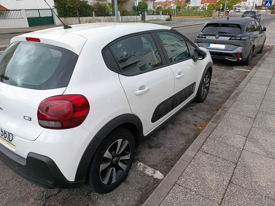 Citroën C3 1.2 PureTech matriculado em agosto de 2020, atualmente com 48.646 km.