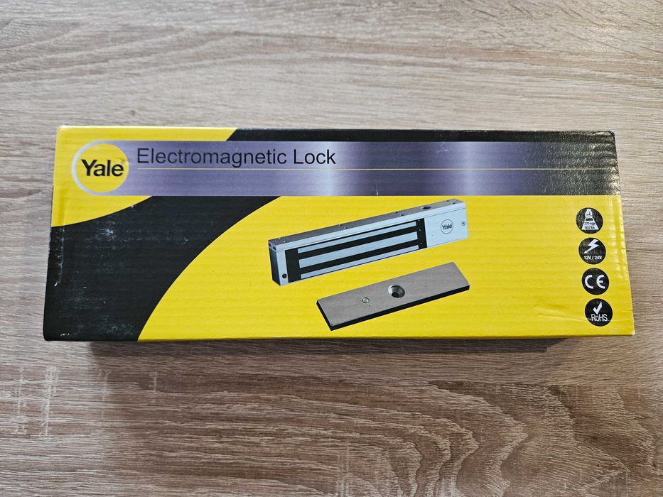 Zwora elektromagnetyczna Yale US06 270kg 12-24V