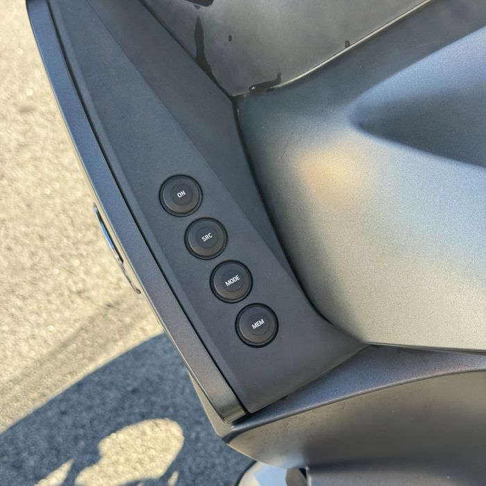 BMW RT1200 com rádio