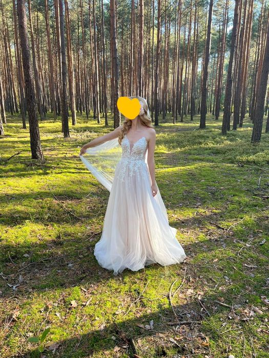 Suknia ślubna Monika Jankovska rozmiar XS 34 S 36