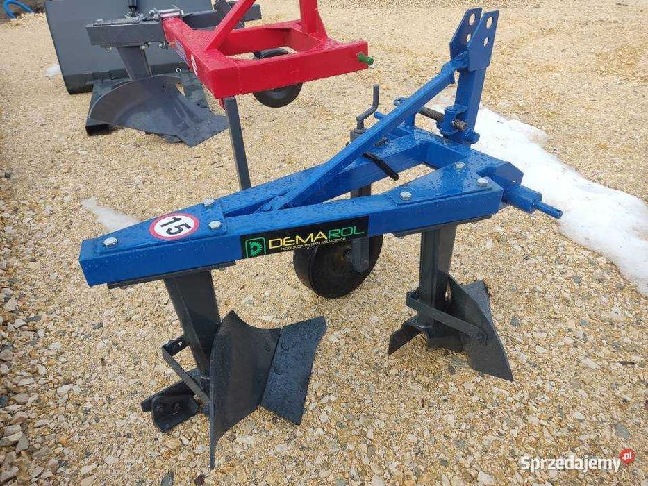 Pług do mini traktorka Kuboty 1 lub 2 skibowy