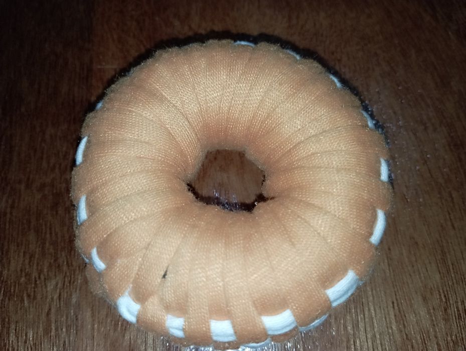 Rodilha feita à mão