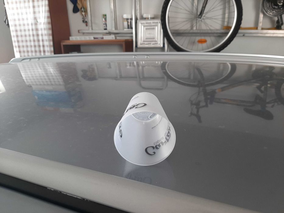 Copos plástico grosso, Hotel Vasco da Gama.Cartaxo Capital vinho.Taça.