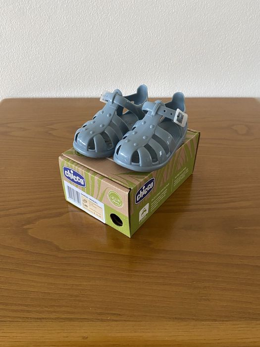 Sandálias Chicco criança (tamanho 20) – Ótimas para verão!