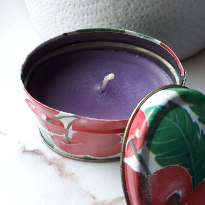 Vela Decorativa em Lata