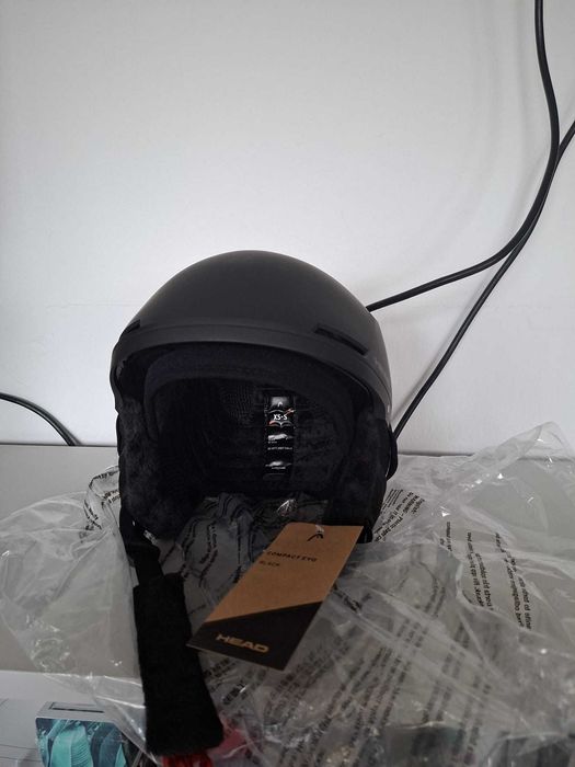 Kask Narciarski/Snowboardowy HEAD COMPACT EVO – Czarny, XS/S
