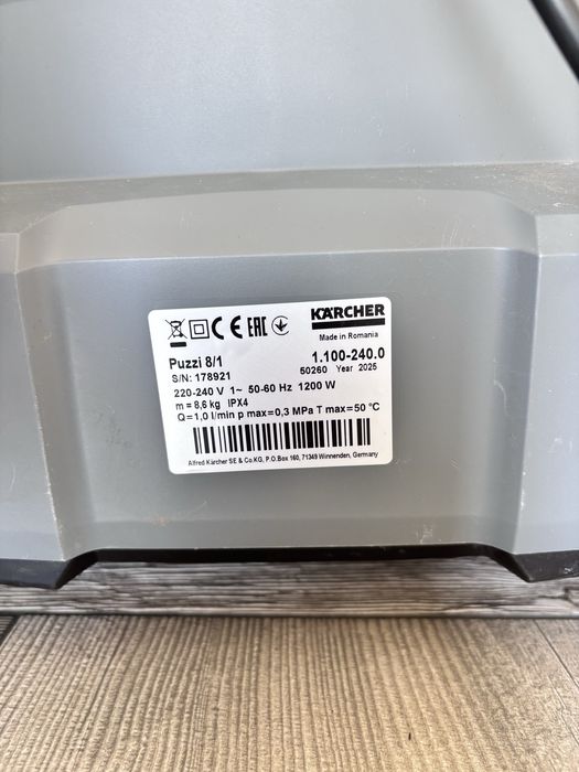 Миючий пилосос Karcher Puzzi 8 /1