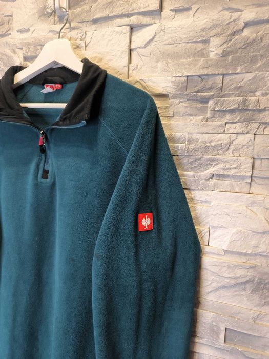 Bluza Polarowa Strauss Half-Zip Zielona Logo