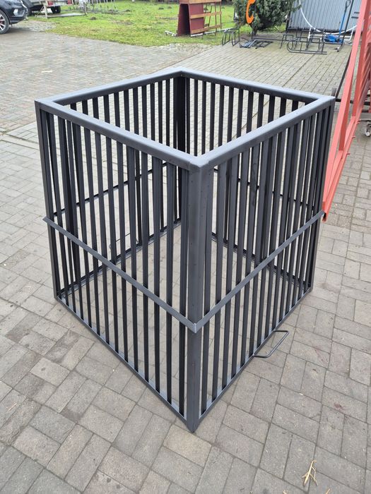 Przenośny kosz na odpady szklane ,liście.