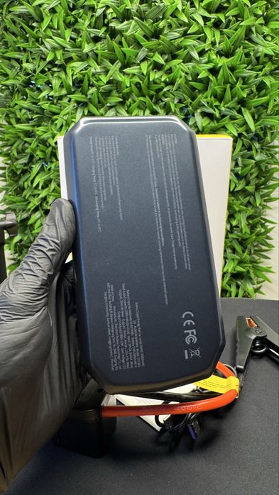 Топовый мощный бустер Базеус Baseus Jump Starter 20000 mAh пусковое