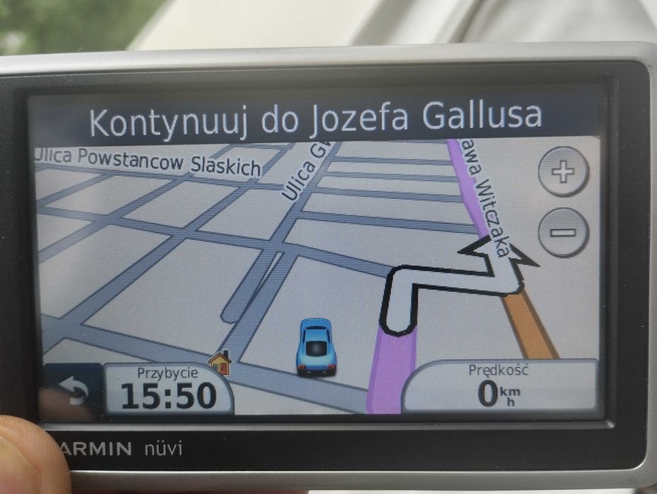 Nawigacja garmin Nuvi+ ładowarka instrukcja