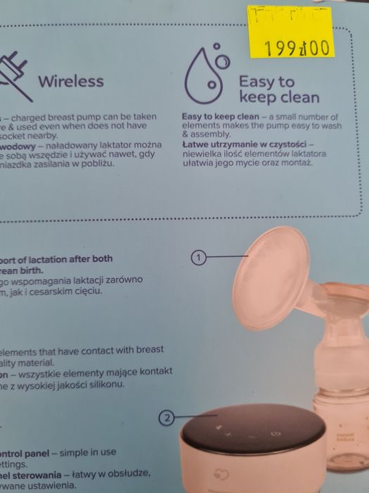 Laktator elektryczny canpol babies take&go mobilny