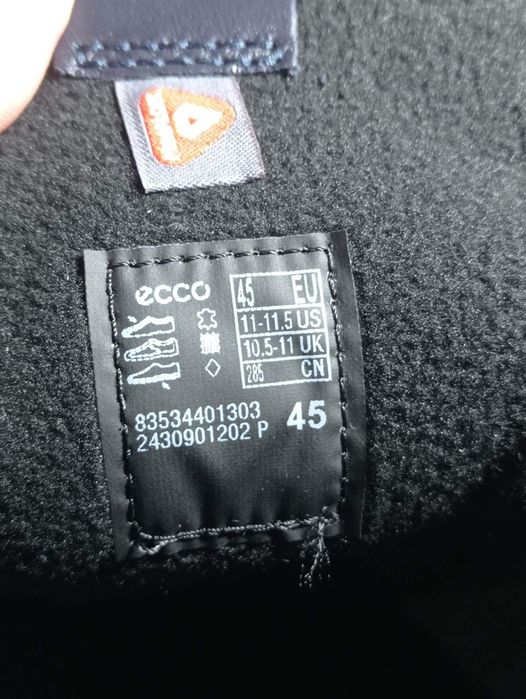 Чоловічі черевики ECCO Exostride M Primaloft 45р.