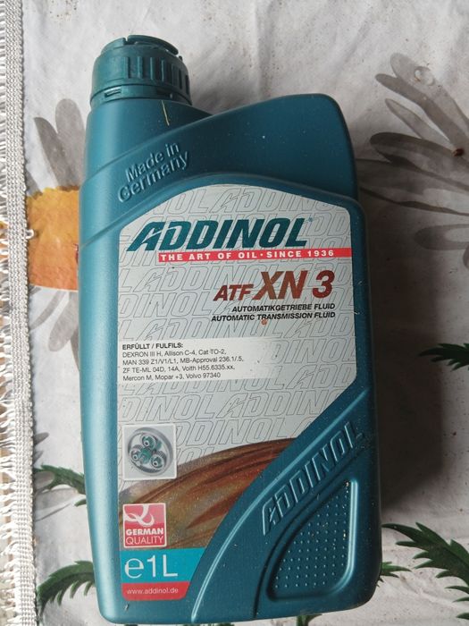 ADDINOL масло в коробку автомат акпп ато ATF XN3