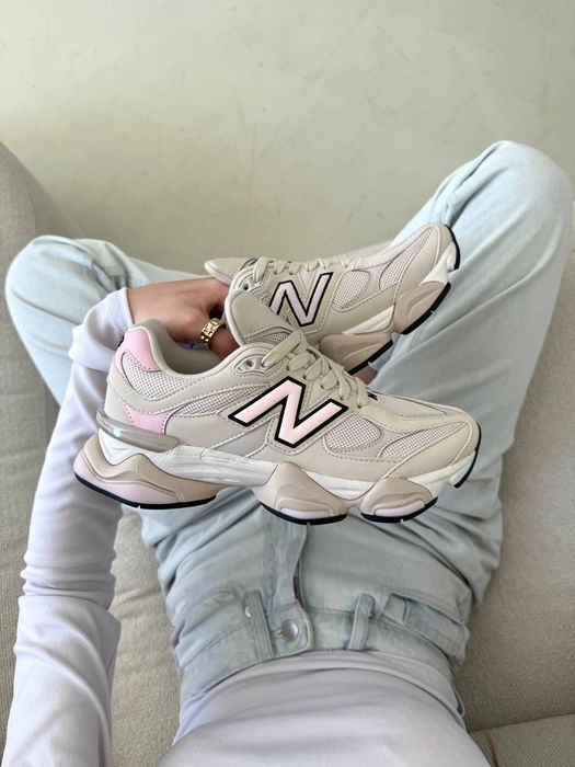Бежеві кросівки New Balance 9060 Beige, нб 9060 беж, ньюбеланс 9060