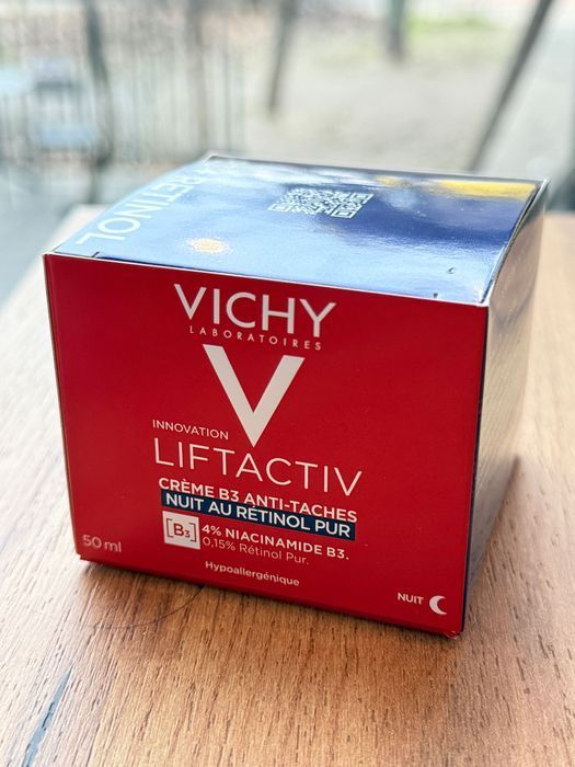 Нічний крем Vichy Liftactiv B3 (50 мл) з ретинолом і ніацинамідом