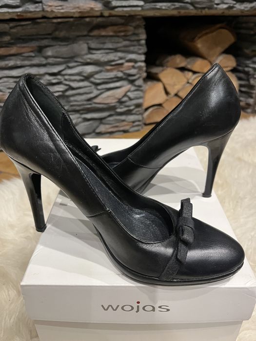 Obcasy szpilki buty na obcasie Wojas 37 czółenka na platformie