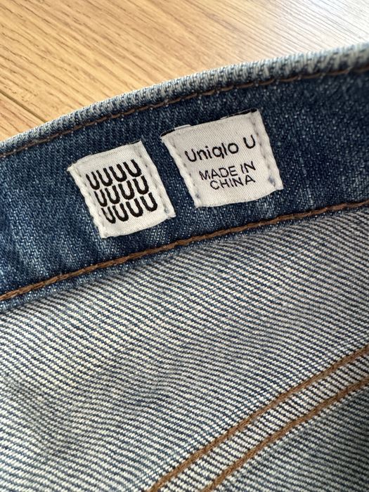 proste jeansy uniqlo