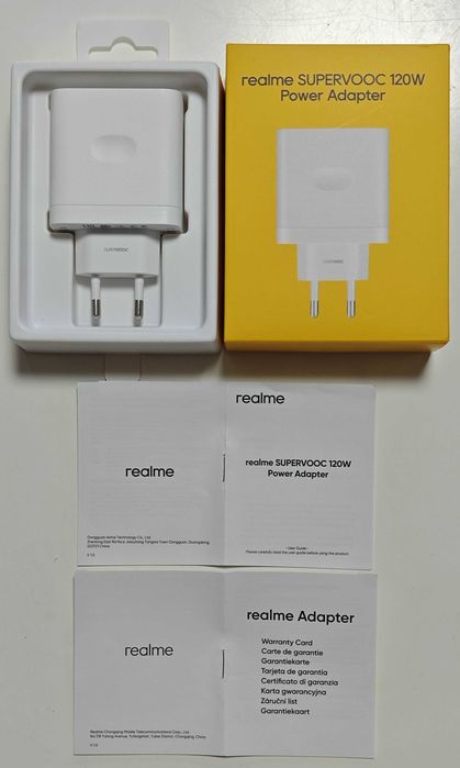 зарядка блок Realme 120W 150W OnePlus 100W SuperVooc Oppo 80W оригинал
