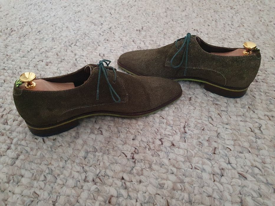 Designerskie męskie półbuty firmy Floris van Bummel rozm. 40