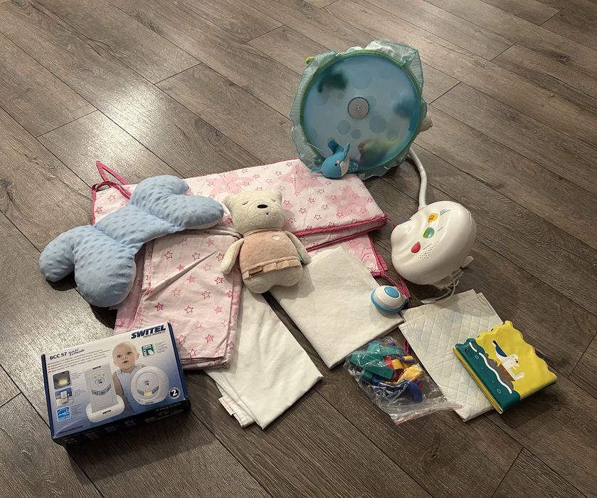 Zestaw dla maluszka na start dziewczynka niemowlak gratisy