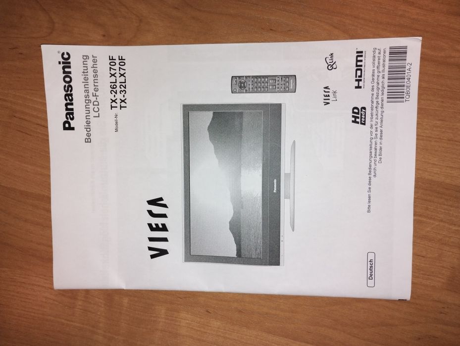 Witam sprzedam TV LCD 32" Panasonic VIERA