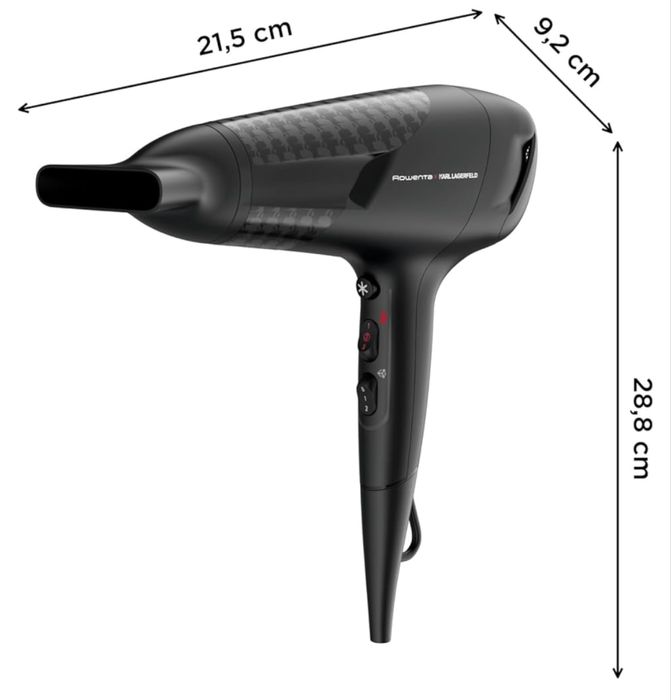 Rowenta Secador de cabelo KARL LAGERFELD Studio Dry 2100W/230V