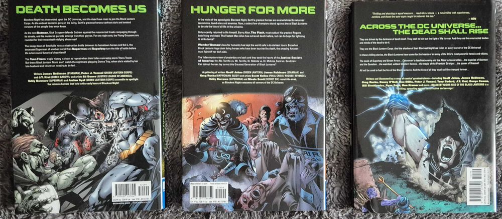 Blackest Night Hardcovers Pack 1 / Green Lantern - Geoff Johns