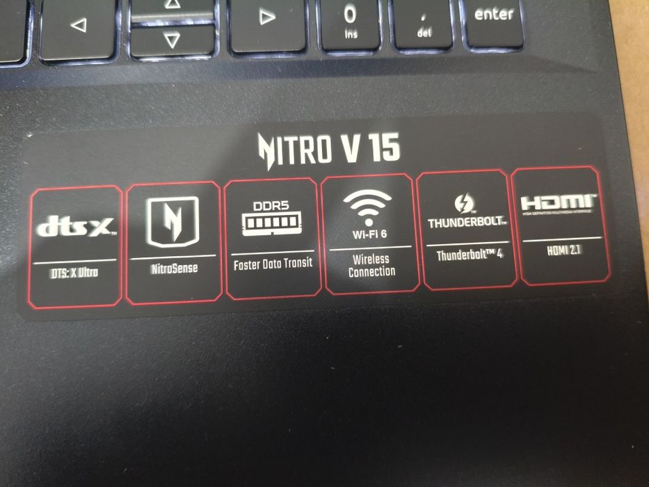 Acer Nitro v15 i5 13Gen 16GB DDR5 RTX 4050 6GB