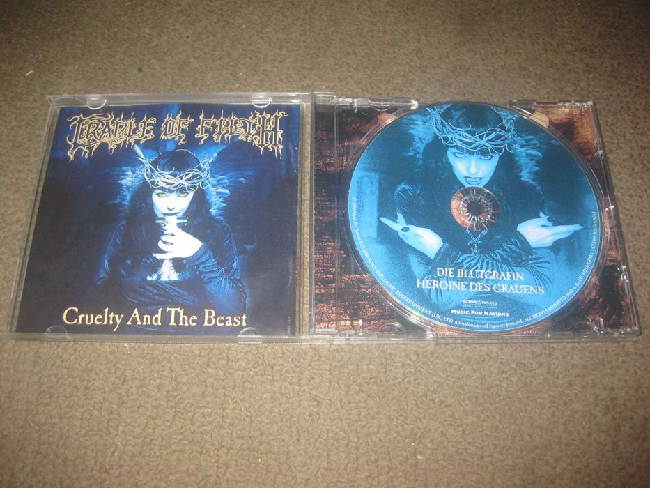 2 CDs dos "Cradle Of Filth"