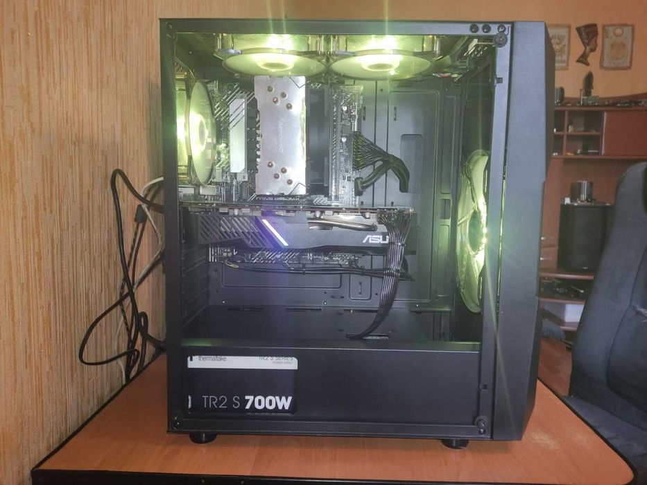ИГРОВОЙ КОМП Intel i5-10500 F ( 12x4.40 GHz) ,RX 5700 (8 Gb) ,DDR4 16Gb ,SSD 512 Gb ,HDD 1 Tb
