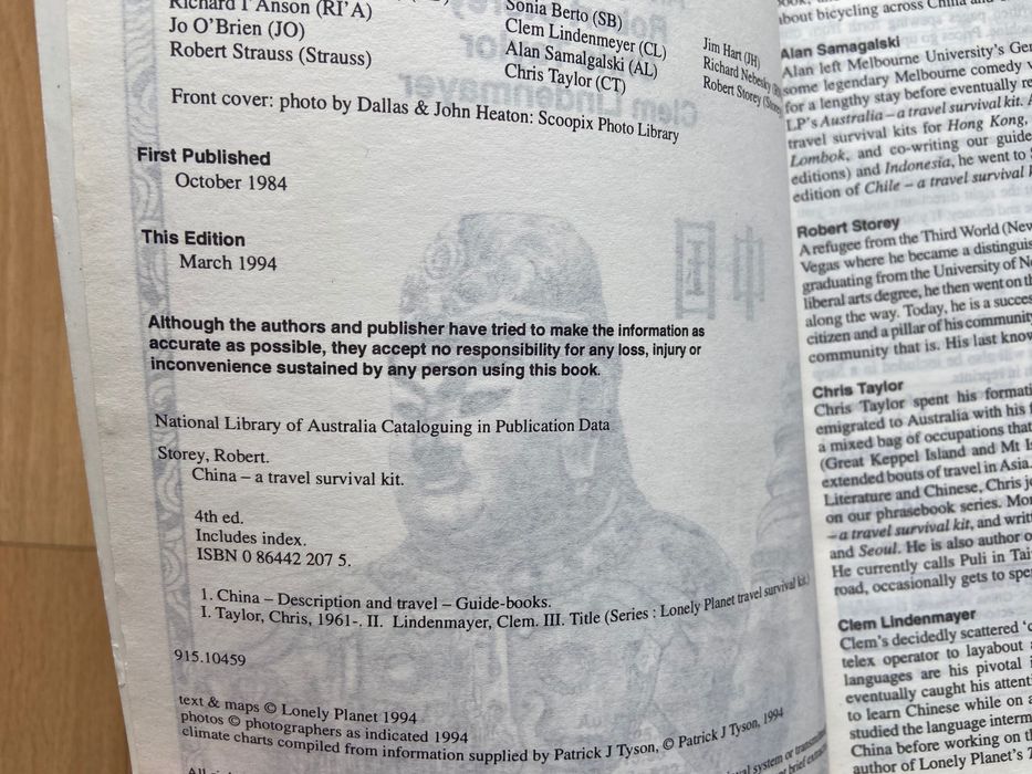 Guia Lonely Planet China e mapas