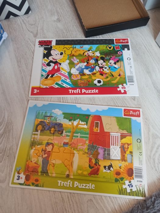 Puzzle duże Myszka miki