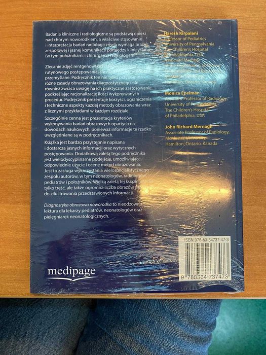 "Diagnostyka obrazowa noworodka" Haresh Kirpalani Monica Epelman John Richard Mernagh