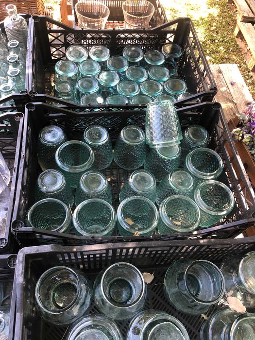 Lote de vidros para decoração de eventos