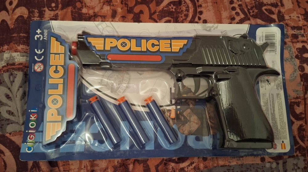 Pistola de Brinquedo Police Nerf