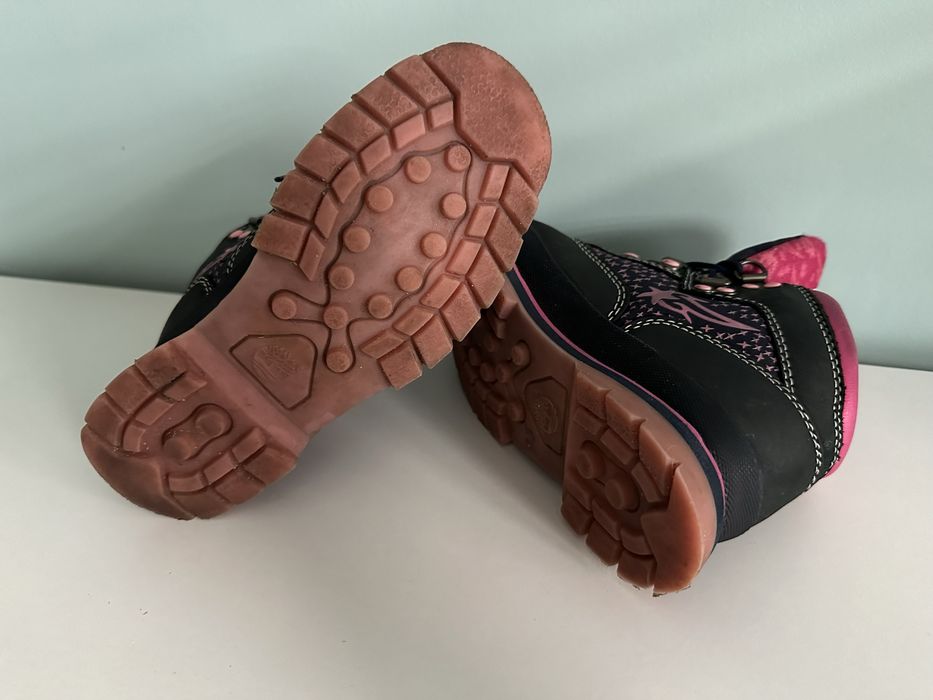 Granatowe buty trapery Timberland 30,5