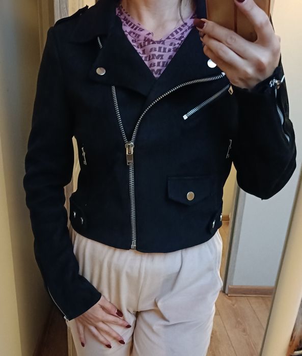 Ramoneska zamszowa only 34