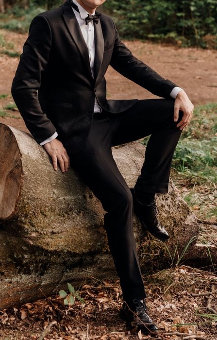 Męski smoking / garnitur