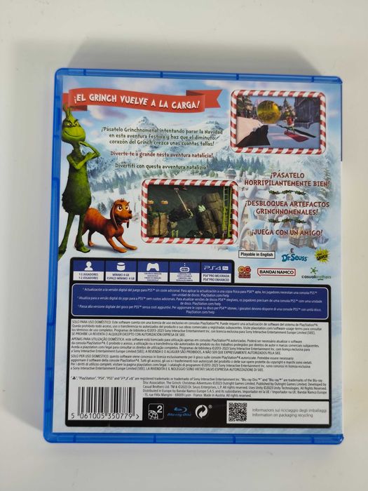 The Grinch: Christmas Adventures Playstation 4 PS4