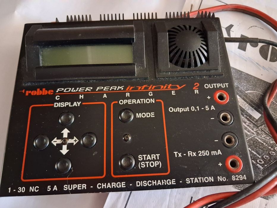 Robbe Power Peak Infinity 2 – ładowarka modelarska 5A + instrukcja